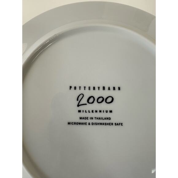 Pottery Barn Millennium Salad Plate, "2000" - Picture 2 of 5